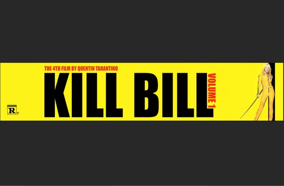 キルビル KILL BILL Vol.1 劇場 非売品 特大サイズバナーポスター