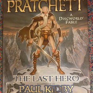 The Last Hero Terry Pratchett Etsy Ireland The Last Hero Terry Pratchett Etsy Ireland