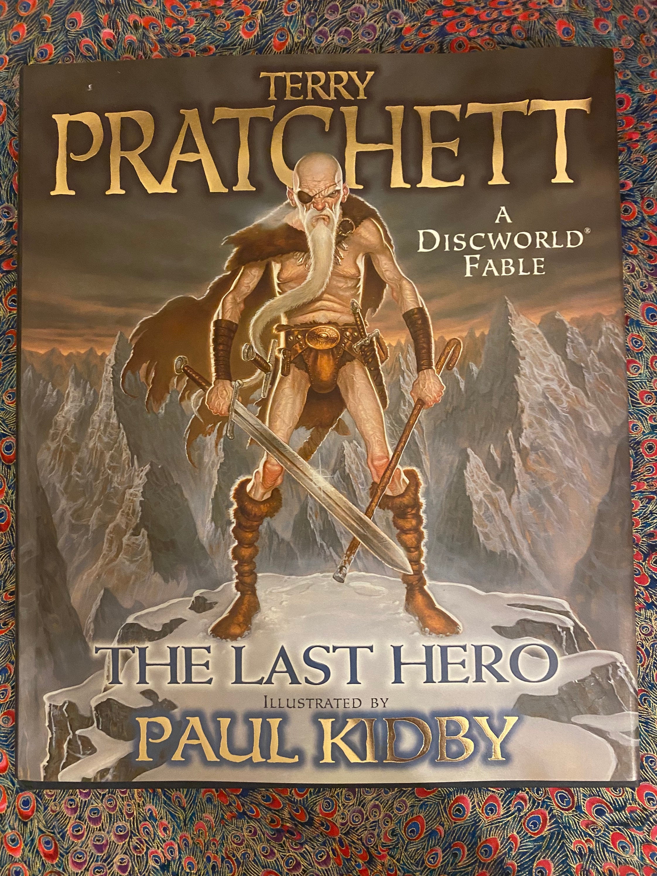The Last Hero Terry Pratchett Etsy The Last Hero Terry Pratchett Etsy