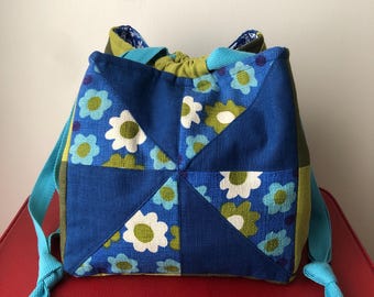 Vintage Fabric Project Bag