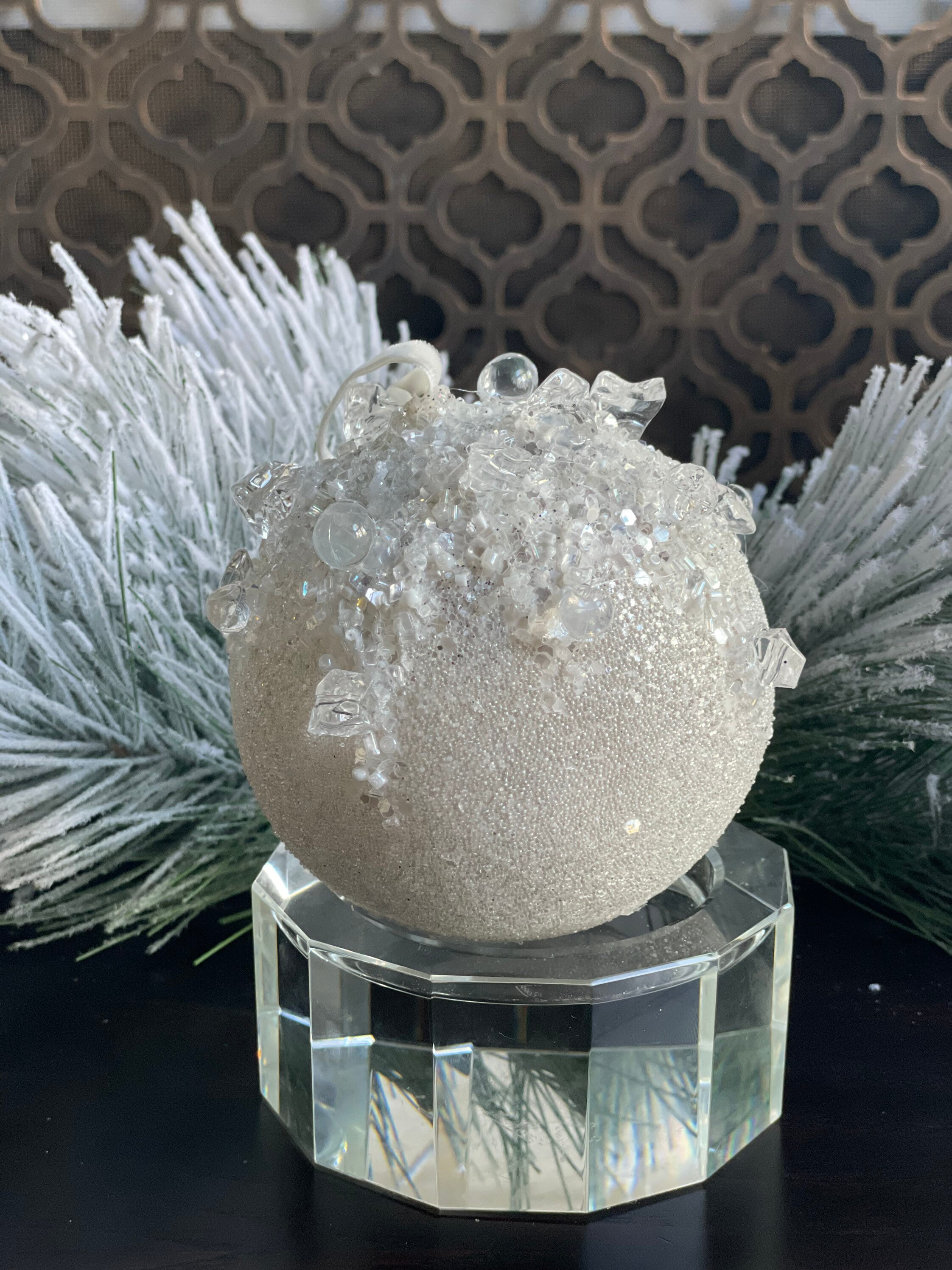 Velvet Ball Ornament (Set of 2) by Cody Foster and Co