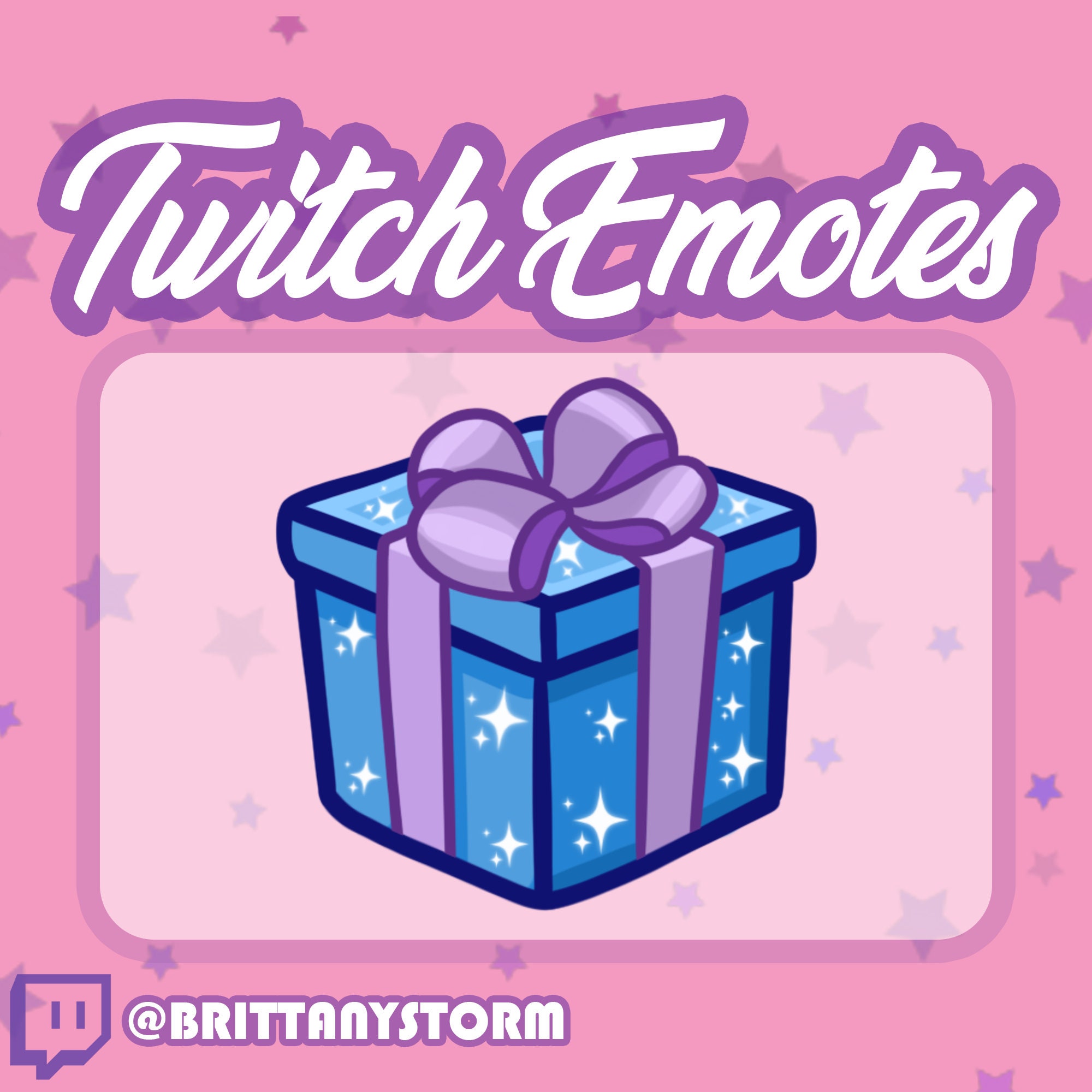 Twitch Emote Present Etsy Australia