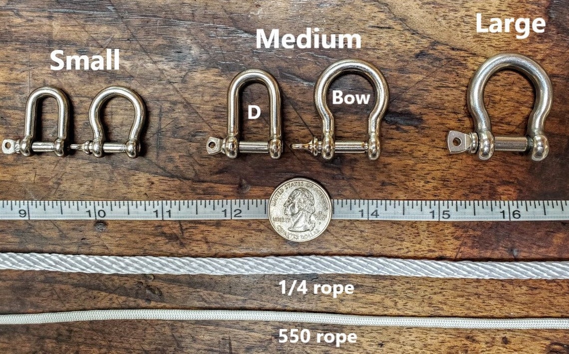 Cal Poly Themed Nautical Shackle Bracelet by Sconset Design Etsy