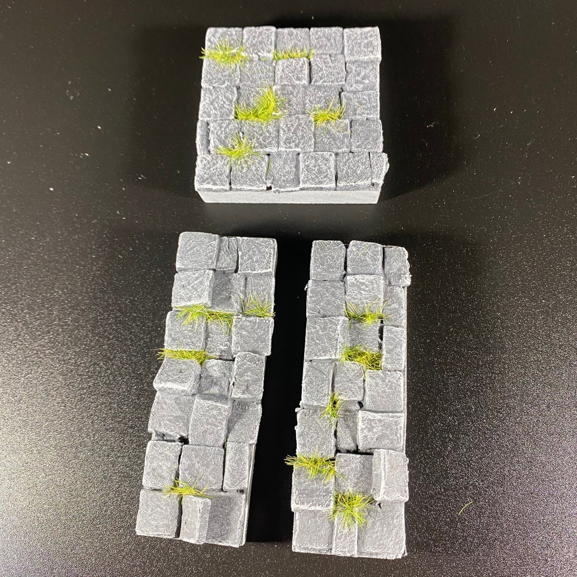 Warhammer DnD tabletop tiles cobblestone set of 4 tiles. Etsy