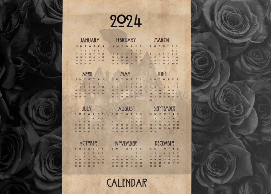 American Horror Story Calendar 2024 PRINT Etsy