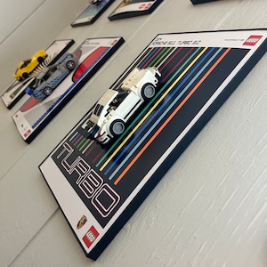 Wall Art Display for Lego Porsche 911 Turbo Set