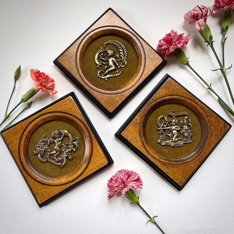 Vintage Zodiac Wall Plaques Aquarius Sagittarius or Virgo / Etsy