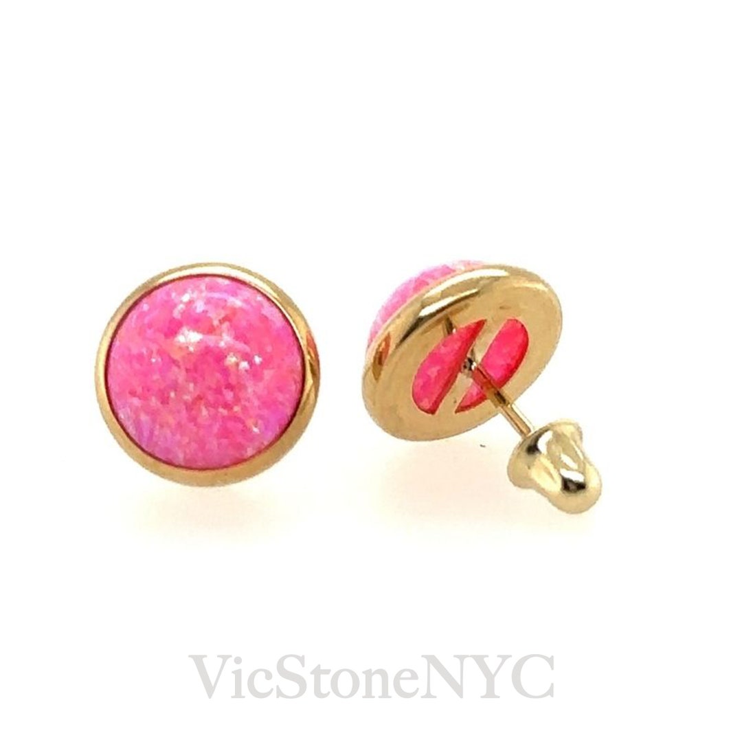 Elk Juvel Small Stud Earring (Pink Berry) main image 0