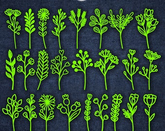 Wildflowers SVG, Laser Cut Flowers Glowforge Cricut, Wild Flowers SVG Bouquet for Mom Wood Florals Mothers day gift Digital download Files