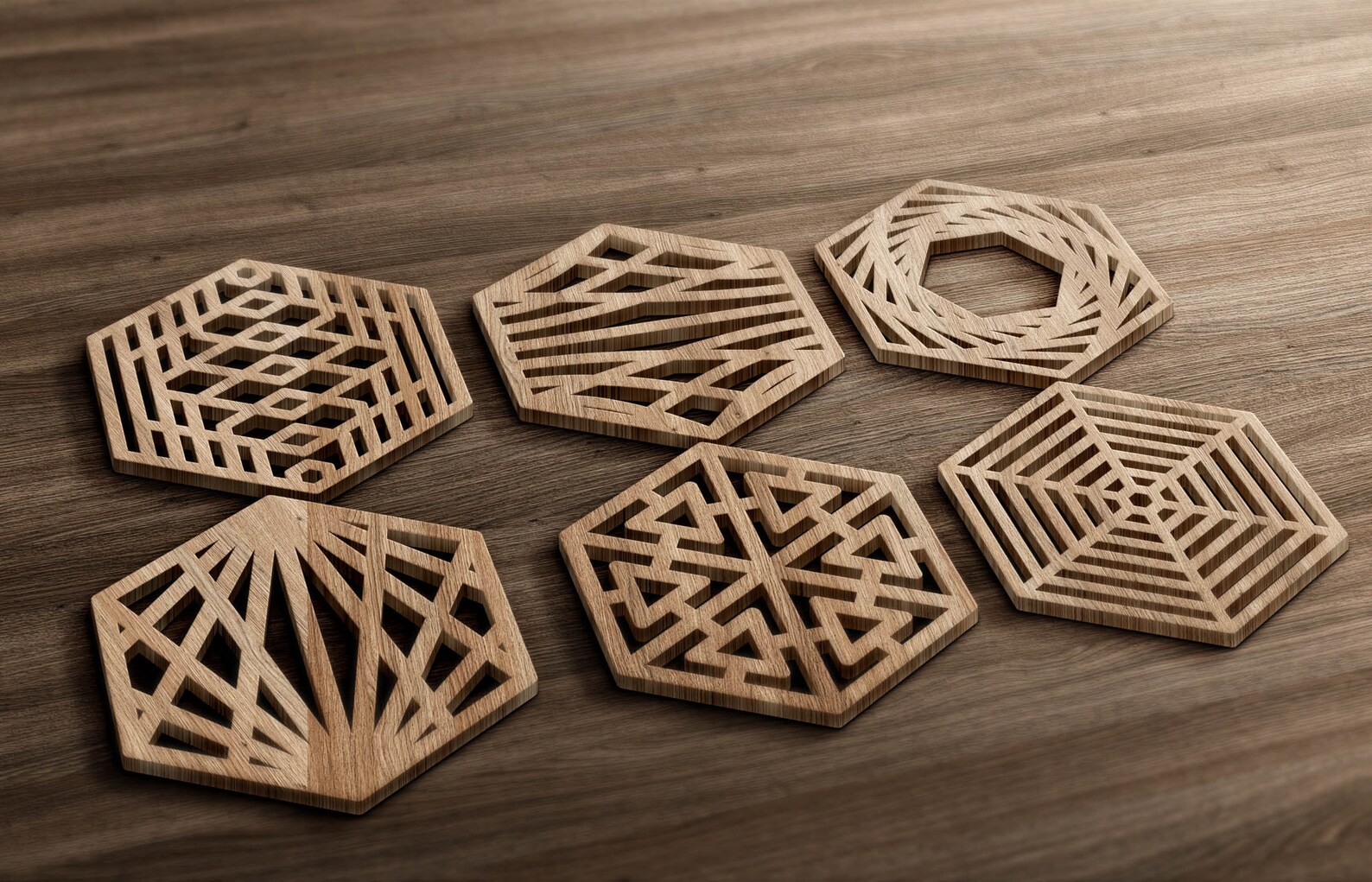 Geometric Pattern Coaster 30 Geometric Coasters, Svg Panels Collection, Geometric Mandala, Square ...