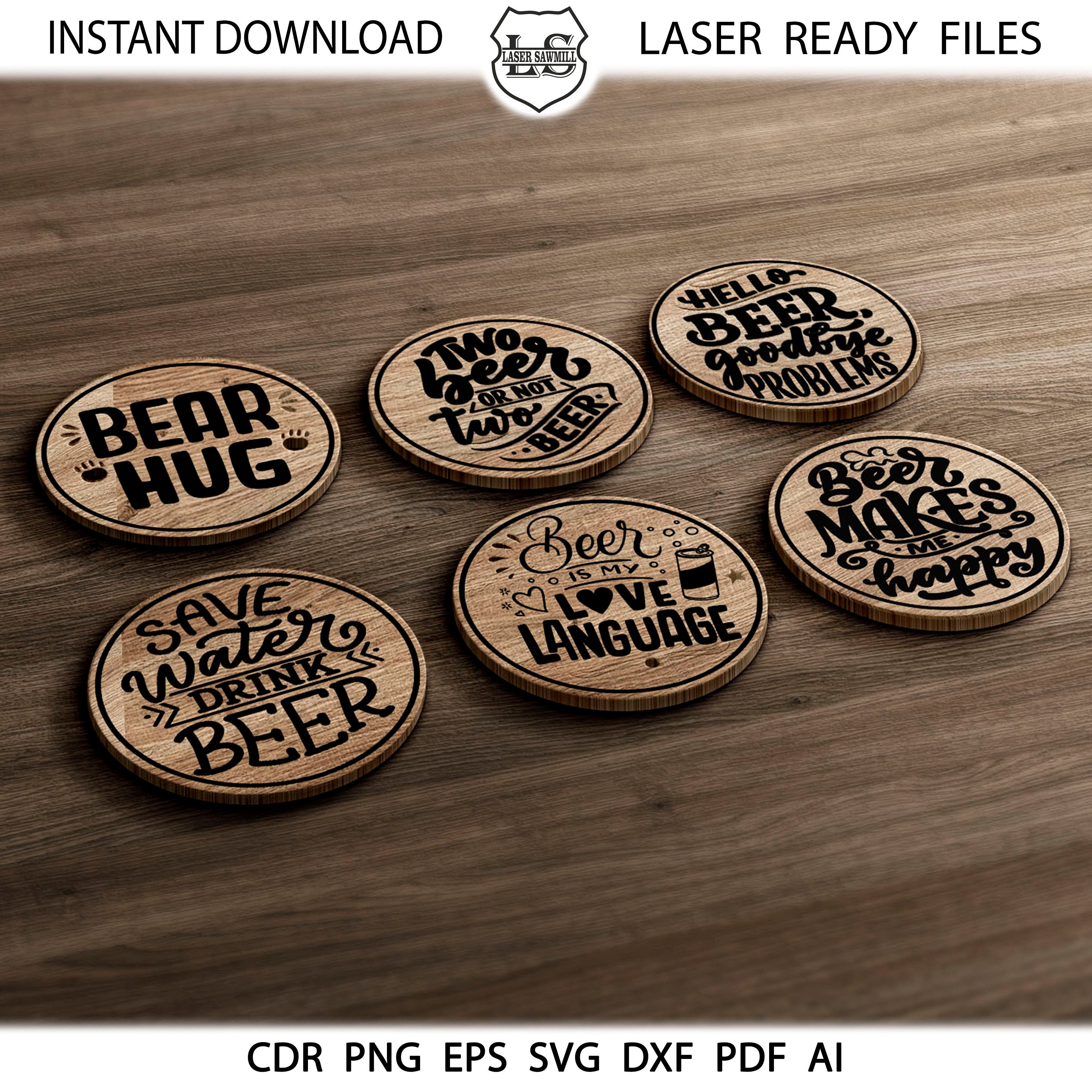 Sottobicchiere In Plastica Trasparente 'I Love Heart Hobbits' – 80x80 Mm, Per Tazze E Bicchieri, Divertente E Originale