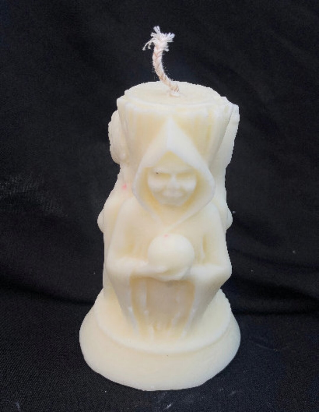 Hekate Pillar Candle Triple Moon Goddess Deity Candle Etsy