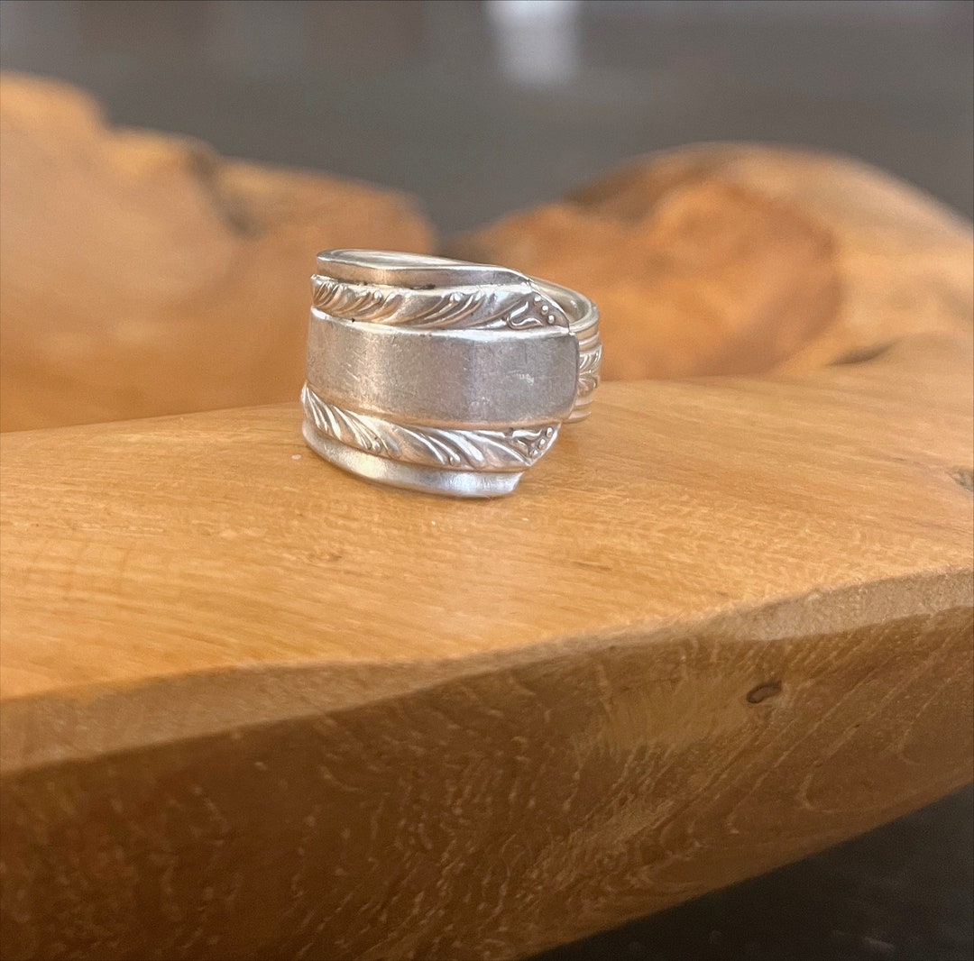 Spoon Ring/ Silverware Jewelry/vintage Style/ Boho/ Gift/art Deco - Etsy