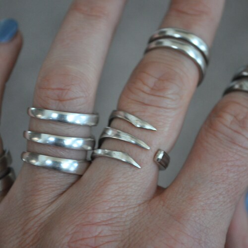 Fork Ring/ Silverware Jewelry/vintage Style/ Boho/ Gift Etsy