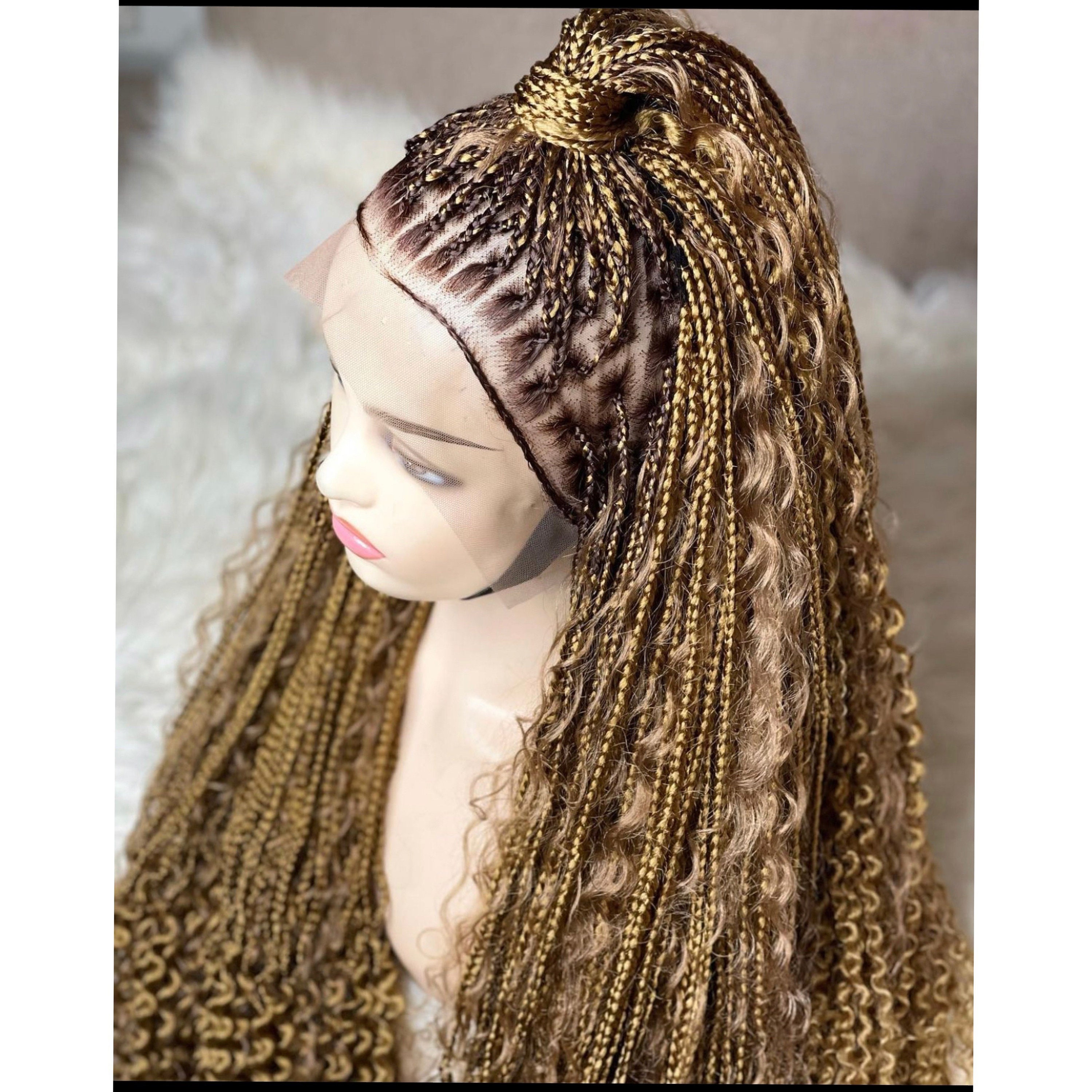 Goddess Braid Wig Wigs for Black Women Braided Wig Etsy