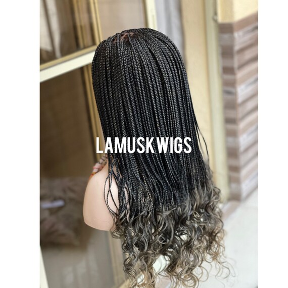 Braided hot sale updo wigs