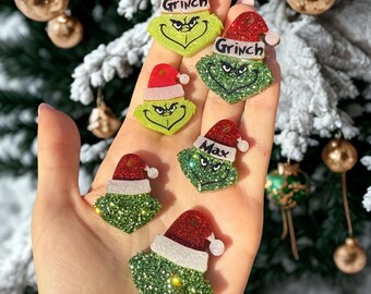 Grinchy Pet ID Tag