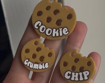 Chocolate Chip Cookie Pet ID Tag
