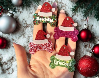 Santa Paws Pet ID Tag