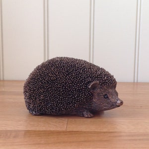 Wiggles Hedgehog Walking Bronze Frith Sculpture By Paul Jenkins