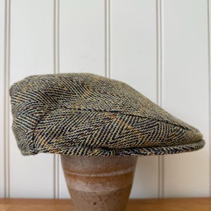 Tweed Flat Cap - Extra Large
