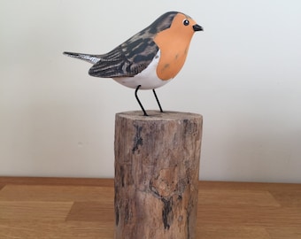 Robin Wood Carving