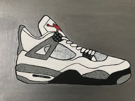 jordan 4 retro white cement