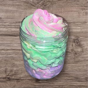 Organic Whipped  Body Butter Rainbow Sherbert