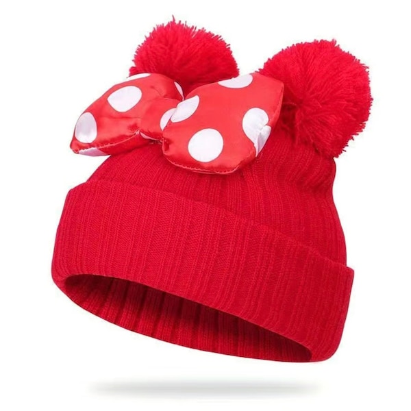 Adorable Minnie Beanie Hat for child