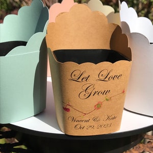 Unique and Exclusive Succulent Wrappers for Wedding Favors as Thank You Gift
