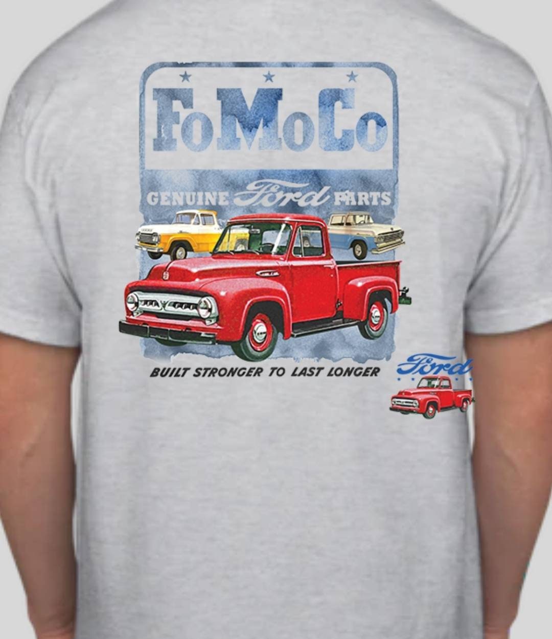 Ford Vintage Truck T shirt Silver Color Tee | Etsy