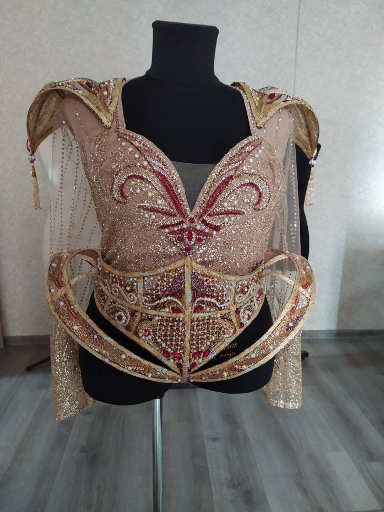 Drag queen show dress shoulder pads for drag queen divas Etsy