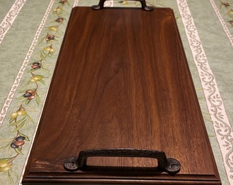 Premium Stock Hard Wood Walnut Serving Board