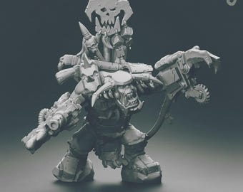 Krazy Orc Warlord | Space Orcs | OrcsKrazy