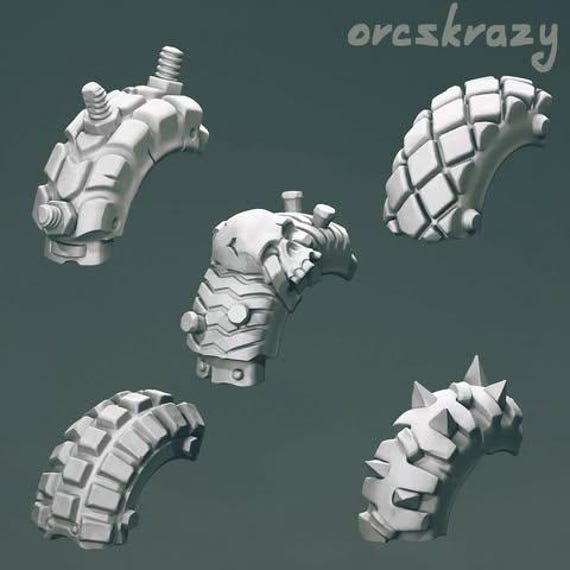 Scrap Armor | Space Orcs | Orcskrazy - Etsy
