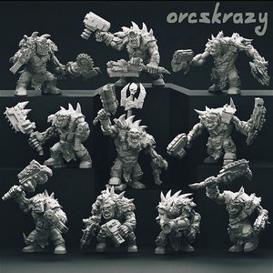 Beast Ork Boys x 10 | Kibork | Orcskrazy