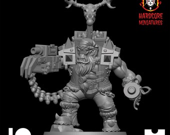 SANTA KLAWS | Orc Boss | Hardcore Miniatures