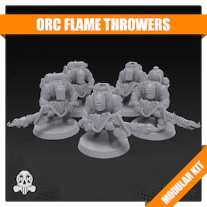 Ork Flame Throwers | @MaliciousMinis