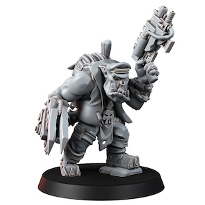 Ork Kommando Nob | @MaliciousMinis