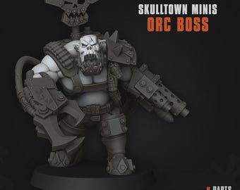 Orc Boss | Orc Marauders | Skulltown Minis