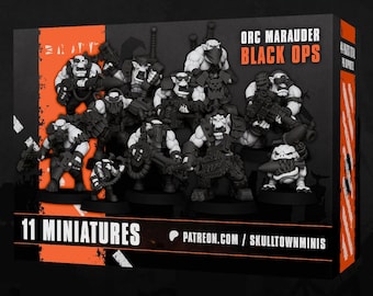 Orc Black Ops | Kill Squad | Skulltown Miniatures