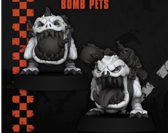 Orc Bomb Pets | Skulltown Minis