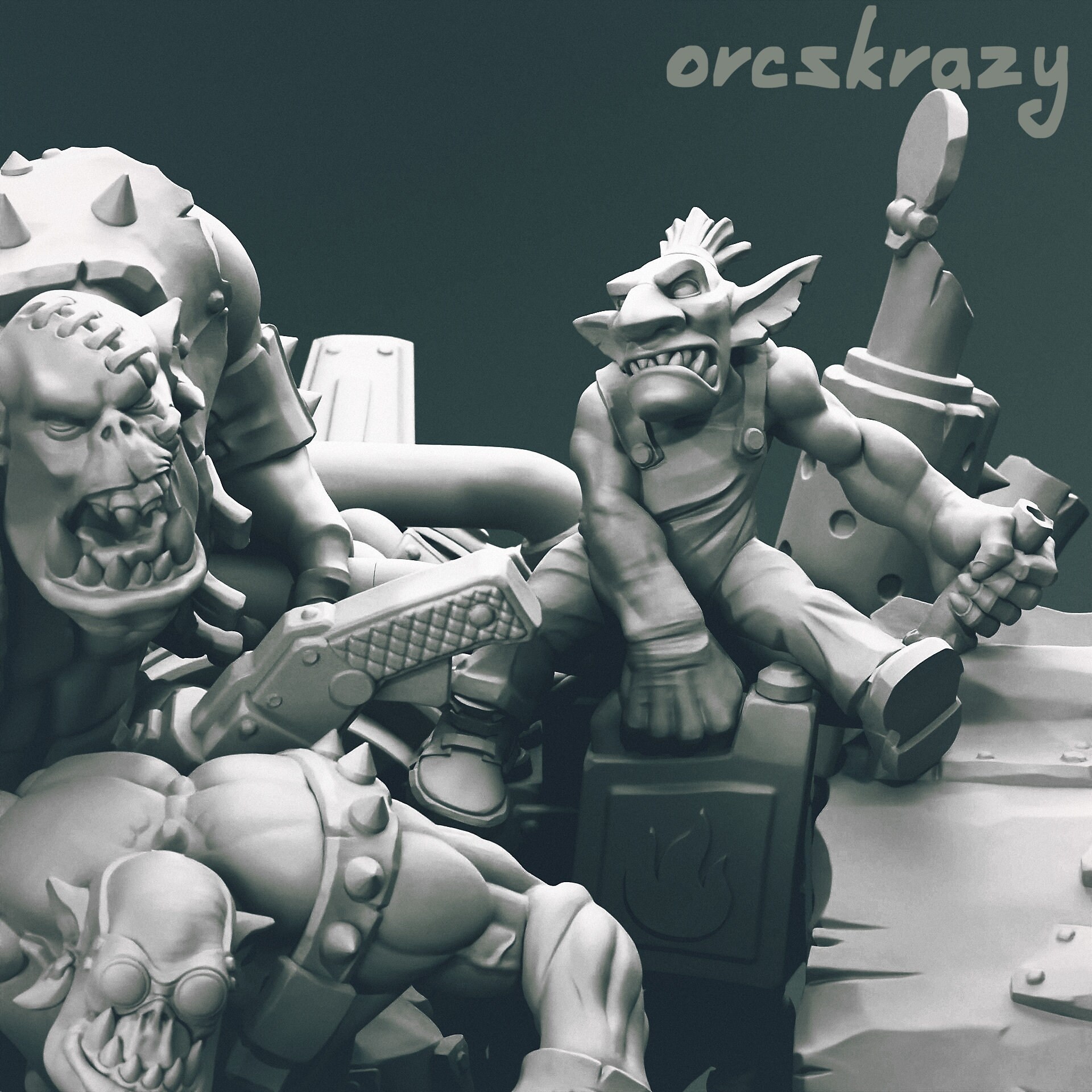 Ork Mega Wartrike | Orcskrazy - Etsy Ork Mega Wartrike | Orcskrazy - Etsy