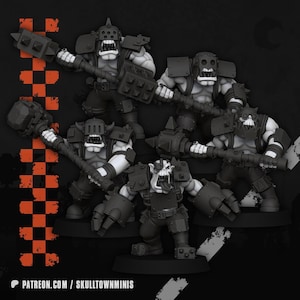 Orc Breakas | Skullboy Kanbustaz Krew | Skulltown Minis