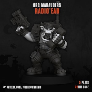 Orkfunk &#39;Ead | Schädelstadt Minis