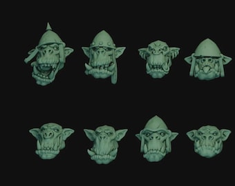 Orc Heads | The Longsnouts