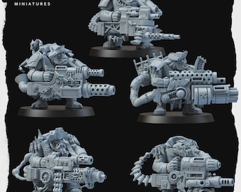 Blitz Boyz Mob 'A' | Mezgike Miniatures