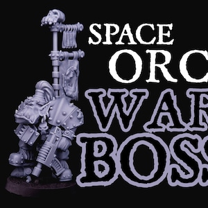 War Boss | Space Orks | Trollet Miniatures