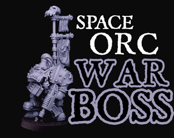 War Boss | Space Orks | Trollet Miniatures