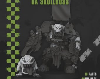 Da Skullboss | Orc Marauders | Skulltown Minis
